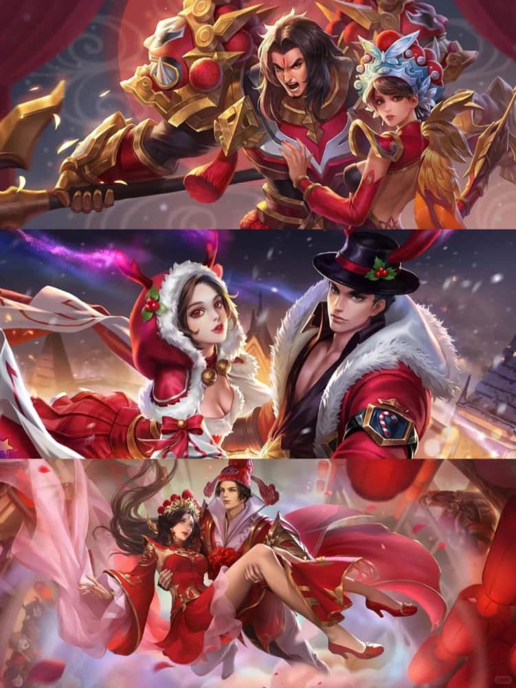 王者荣耀情侣cp高清图片_13